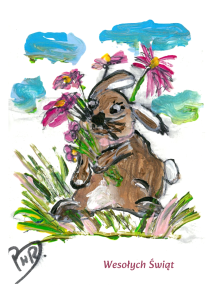 Kartka Wielkanocna wzór 11