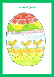 Kartka Wielkanocna wzór 2