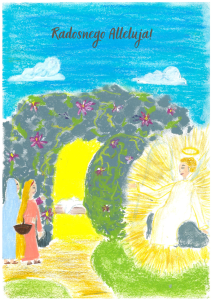 Kartka Wielkanocna wzór 4